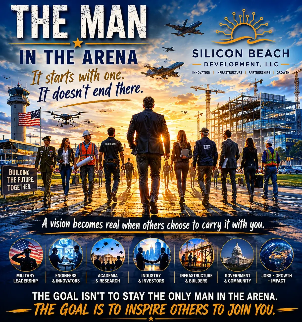 Man in the Arena: When Others Enter the Arena — original article artwork